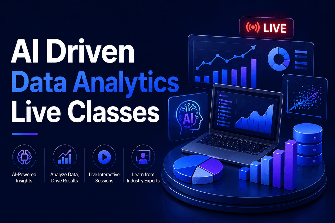 AI Driven Data Analytics Live Classes course